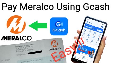 How To Pay Meralco Bill Via Online Using Gcash Paano Mag Bayad Sa