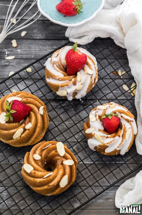Eggless Cinnamon Mini Bundt Cakes - Cook With Manali