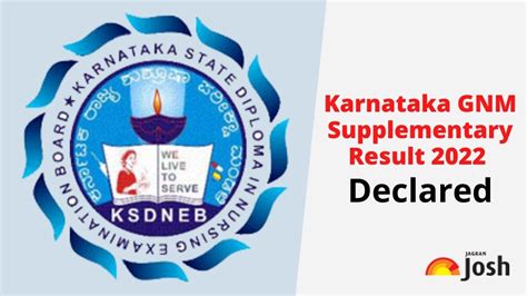 Karnataka Gnm Supplementary Result 2022 Declared Check Ksdneb Gnm