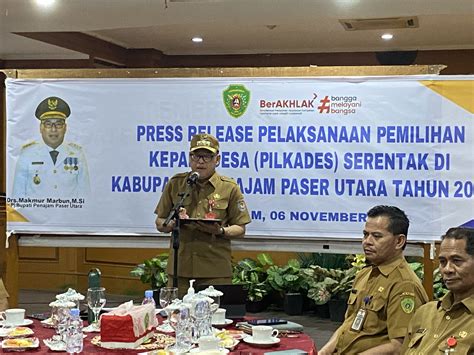 Bupati Ppu Pilkades Serentak Tahun Berjalan Dengan Baik Dan