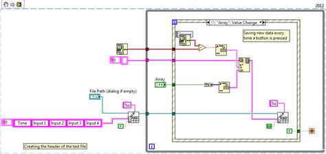 record boolean change values  labview ni community
