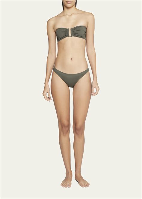 Eres Fripon Solid Low Rise Hipster Bikini Bottoms Bergdorf Goodman
