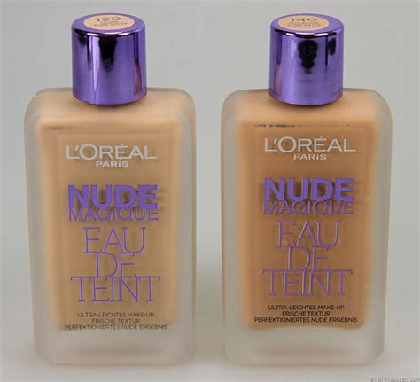 Review Tragebilder Loreal Nude Magique Eau De Teint InnenAussen