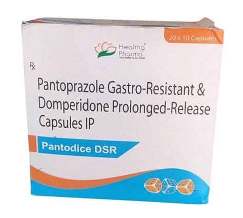 Pantodice Dsr Pantoprazole Gastro Resistant Domperidone Prolonged