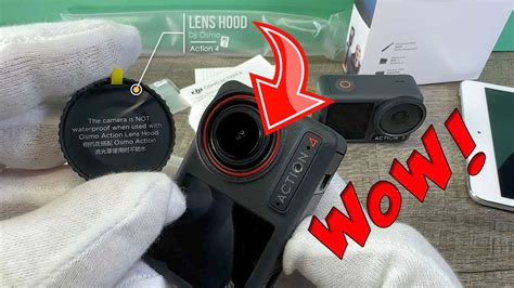 Dji Osmo Action 4 Lens Hood YouTube