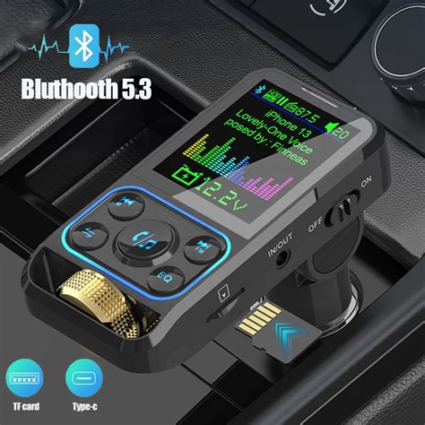 Transmetteur FM Sans Fil Pour Voiture Lecteur MP3 Mains Libres