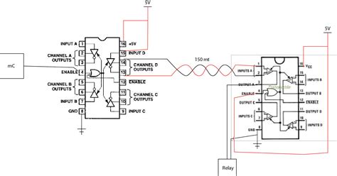 Rs 422 Protocol Communication Between Arduino And Relay For 130 Mt