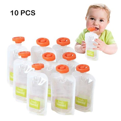 Pasgeboren Baby Voedsel Containers Opslag Babyvoed Grandado