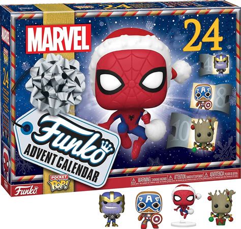 Funko Pop Kalendarz Adwentowy Marvel Wakacje Wielokolorowy Stan