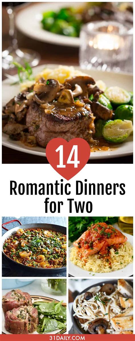 14 Romantic Dinner Recipes for Two - 31 Daily