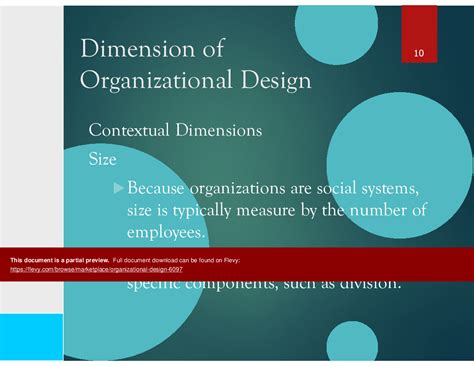 Organizational Design Ppt