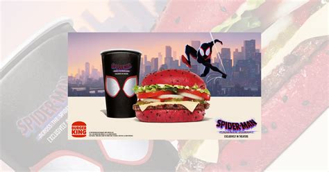 Burger King Offers New ‘spider Man Across The Spider Verse Inspired