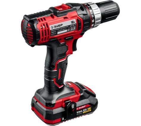 Дрель-шуруповерт ЗУБР ДШЛ-185-22 - выгодная цена, отзывы ...