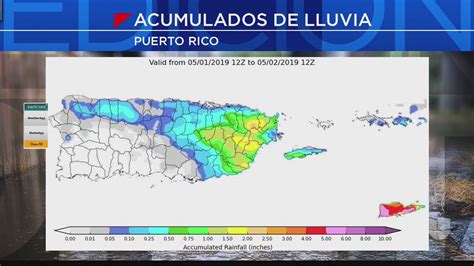 Acumulados De Lluvia Históricos En Puerto Rico Video Univision