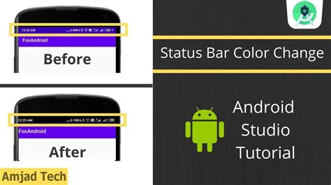 How To Set Status Bar Text Color In Android Design Talk