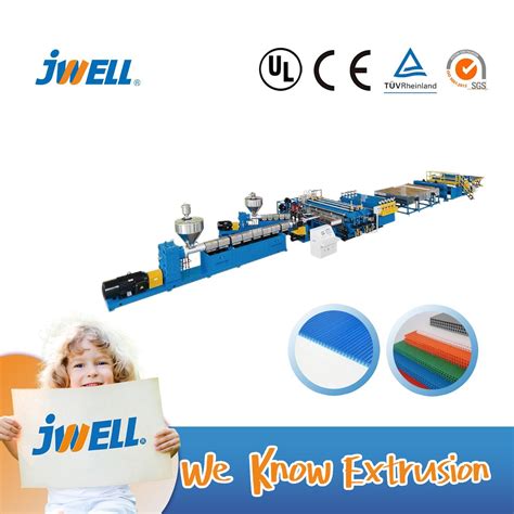 Jwell Pc Pp Pe Plastic Sheet Plate Board Panel Hollow Cross Section