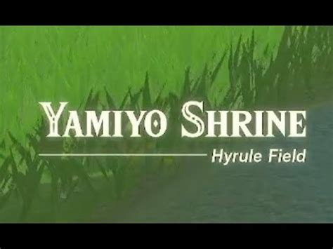 Yamiyo Shrine Tears Of The Kingdom YouTube