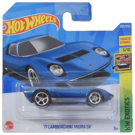 Hot Wheels Lamborghini Miura kisautó 1 64 Mattel vásárlás a Játékshopban