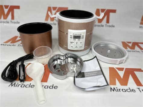 Мультиварка автомобильная 12/24V, 1,6л, 120-180W - купить с доставкой ...