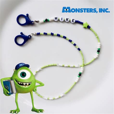 Jual Strap Mask Monster Inc Mike Wazowskistrapmaskkarakter Handmade