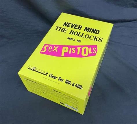 BE RBRICK 100 400 Sex Pistols NEVER MIND THE BOLLOCKS Chrome Ver Bearbrick EBay