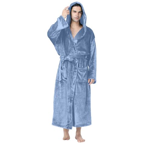 Frostluinai Bath Robes For Women Men Unisex Plus Size Fleece