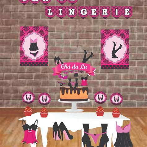 Kit Festa Ch De Lingerie Elo Produtos Especiais