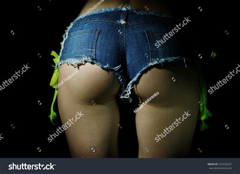 Sexy Ass Short Shorts Isolated Photo Stock Photo 332593247 Shutterstock