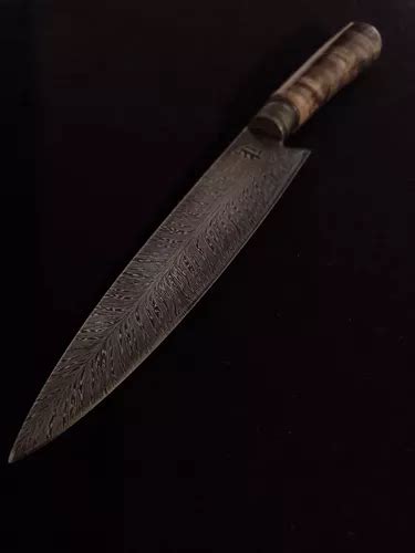 comprar Cuchillo Acero Damasco Patrón Pluma