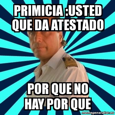 Meme Francesco Schettino Primicia Usted Que Da Atestado Por Que No