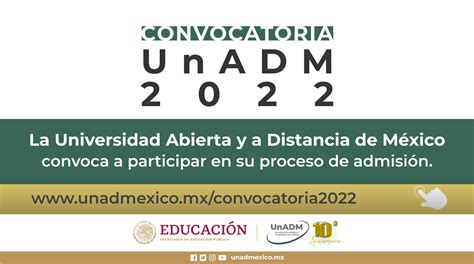 SEP México on Twitter Boletín SEP La UnADM Mx anuncia periodo de