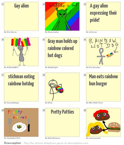 Gay Alien Drawception
