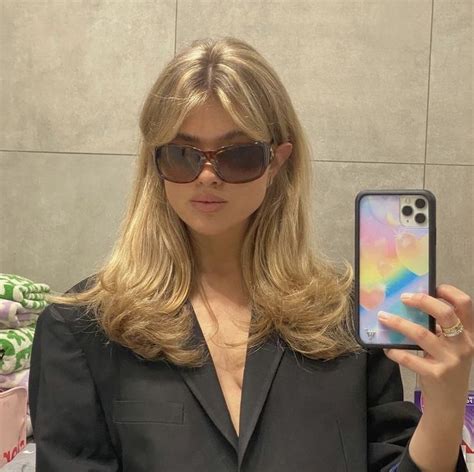 Matilda Djerf Blonde Hair Inspiration Hair Inspiration Hair Cuts