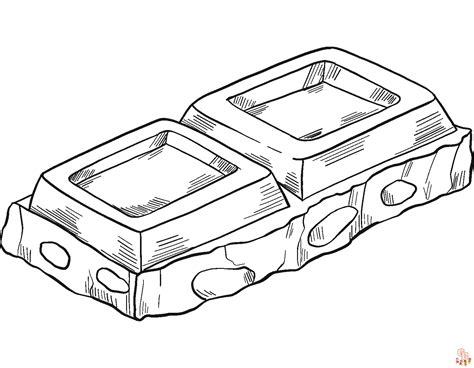 Ausmalbilder Schokolade: Kreative Malvorlagen zum Ausdrucken