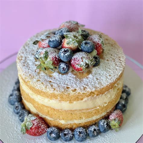Bolo Naked Cake Frutas Vermelhas Elo Produtos Especiais