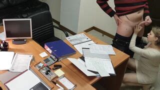 Hot Blonde Secretary Fucked By Boss In Office FAPCAT