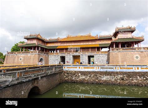 Imperial City Hue Vietnam Stock Photo Alamy