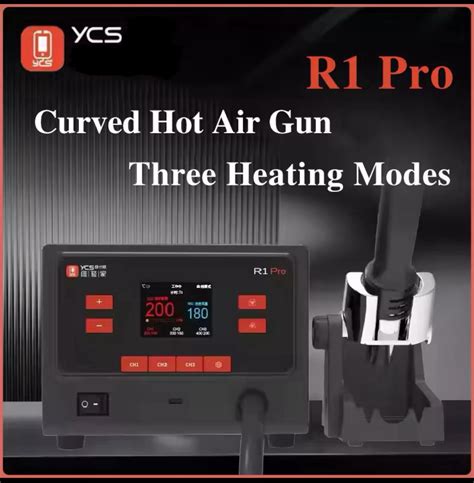 Best YCS R Pro W Intelligent Hot Air Gun With Nozzles For Mobile Phones CPU IC BGA SMD