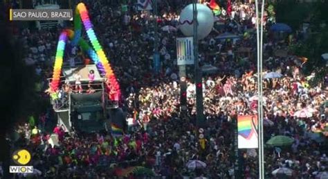 Sao Paulo Celebrates Gay Pride News Latest Sao Paulo Celebrates Gay Pride News Breaking Sao