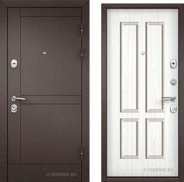 Дверь входная накладная в коттедж порошковая - винорит купить в Москве
