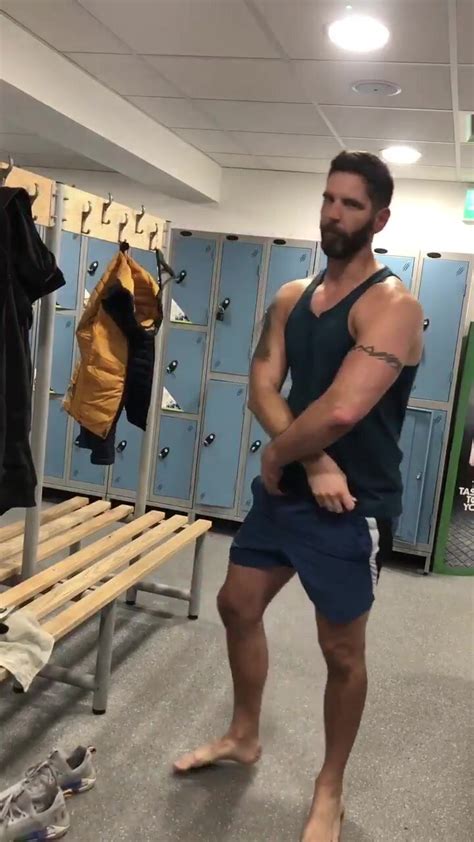 Uncut Daddy Showing Off Beefy Ass In Locker Room ThisVid