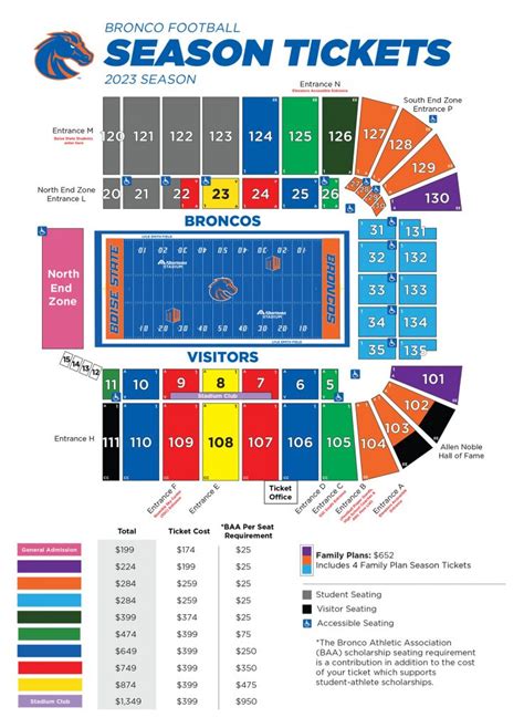 Albertsons Stadium Boise Seat Chart Hot Sex Picture