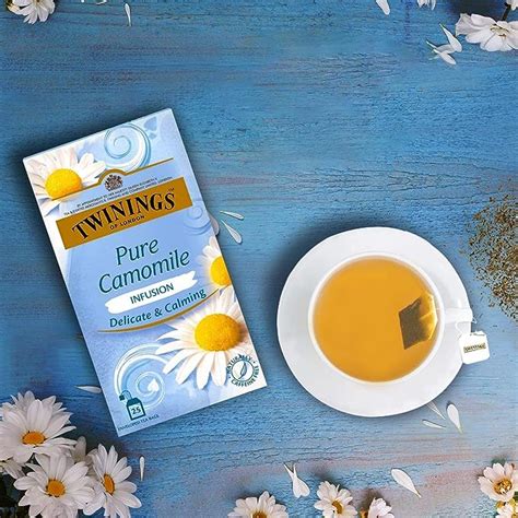 Twinings Pure Camomile And Pure Peppermint Tea Herbal Infusion Two Tea