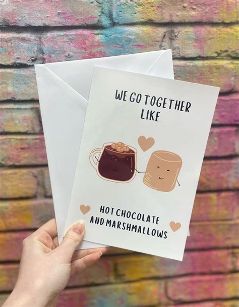 Hot Chocolate And Marshmallows Valentine S Card Numonday