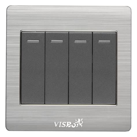 4 Gang 1 Way Switch Foshan Visbo Electrical Coltd