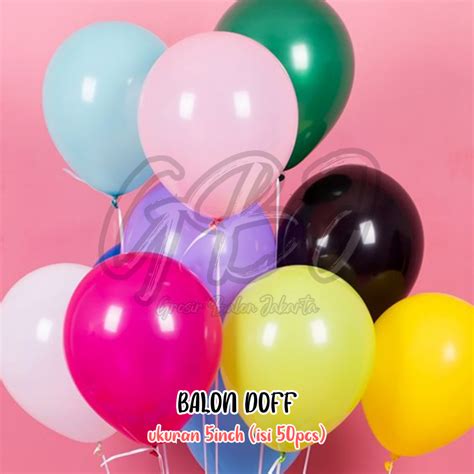 Jual Grosir Isi Pcs Balon Doff Latex Inch Shopee Indonesia