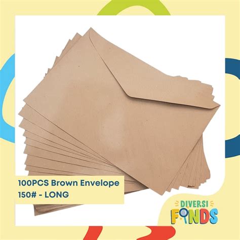 brown envelop long  prices   promos jun  shopee