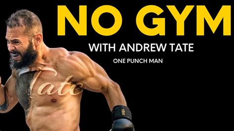 How To Get Andrew Tate Like Physique At Home YouTube