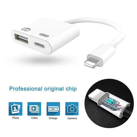 Адаптер Lightning-USB для iPhone и iPad (Lightning to USB 3 Camera ...