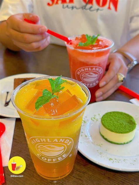 Trải nghiệm thức uống HOT nhất hè này tại Highlands Coffee Trà Tuyết trái cây thơm ngon sảng